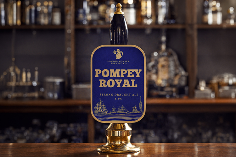 Pompey Royal, brewed by Powder Monkey Brewing Co.